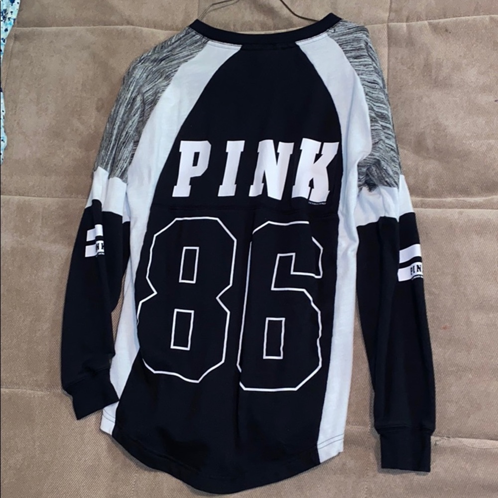 Pink sweatshirt tunic